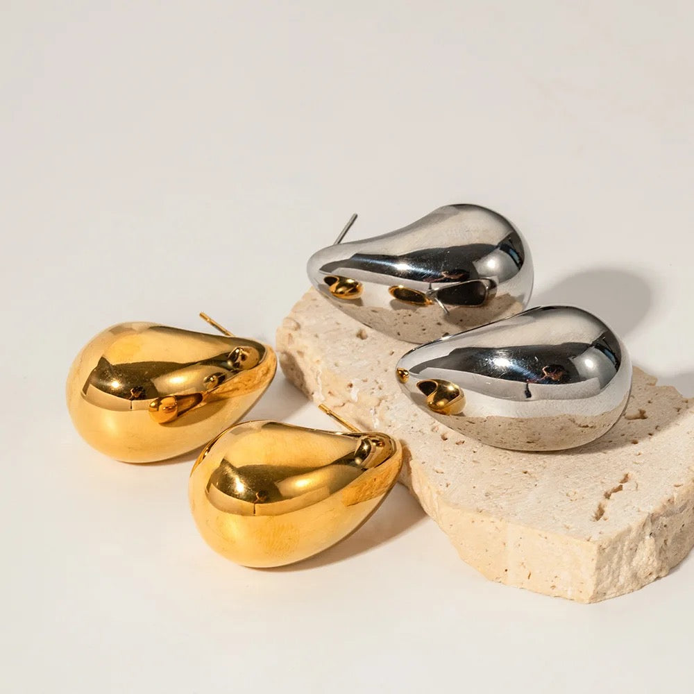 Large Teardrop Earrings