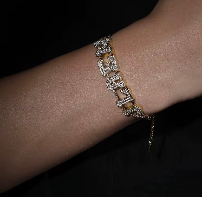 Custom Box Chain Bracelet