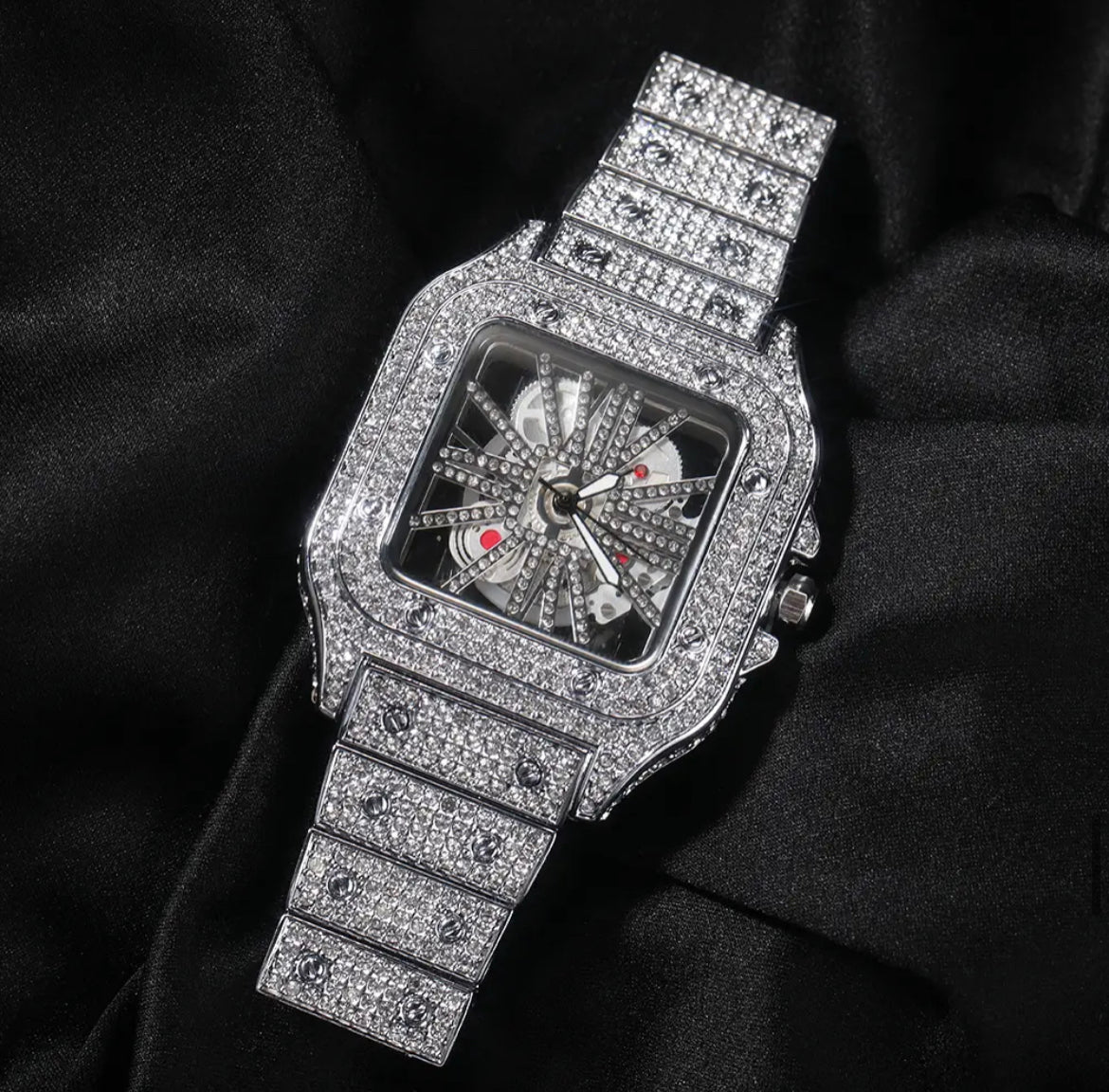 Icy Hollow Square Watch (Pre-Order)