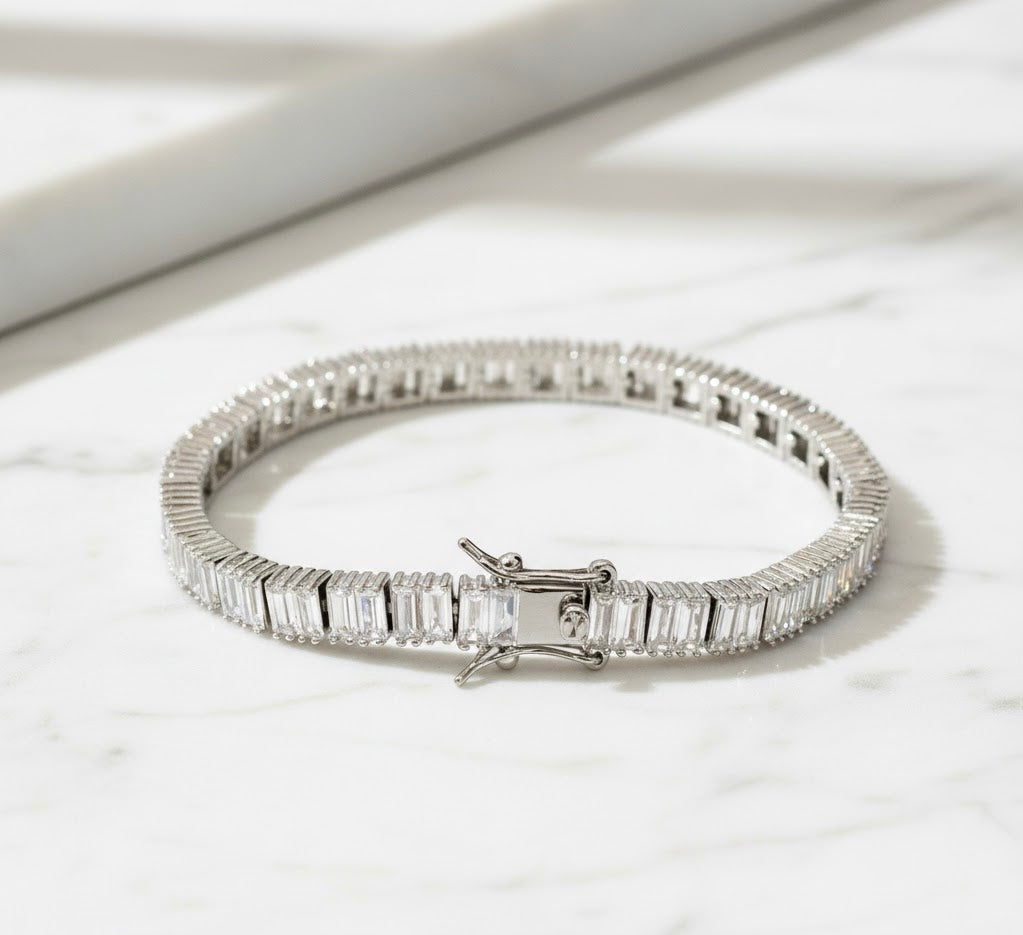Baguette Tennis Bracelet
