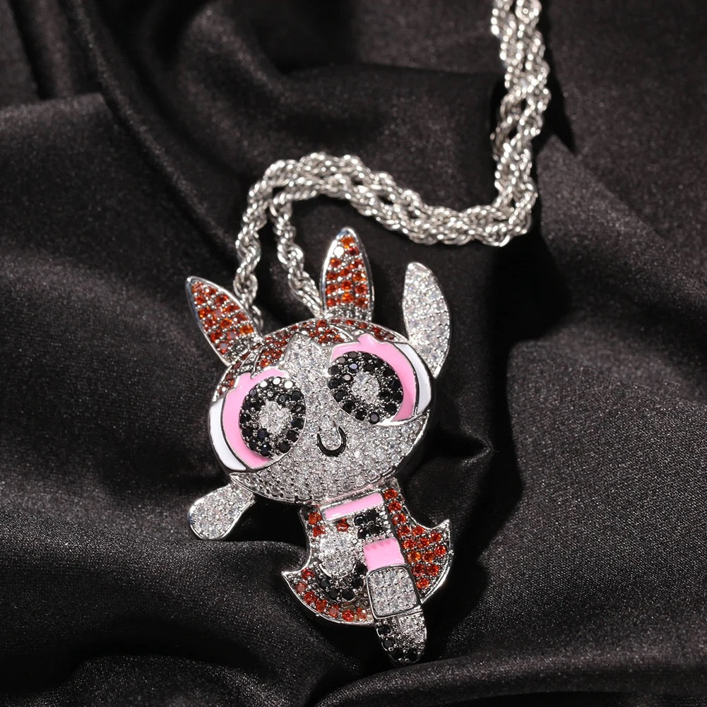 Power Puff Necklace