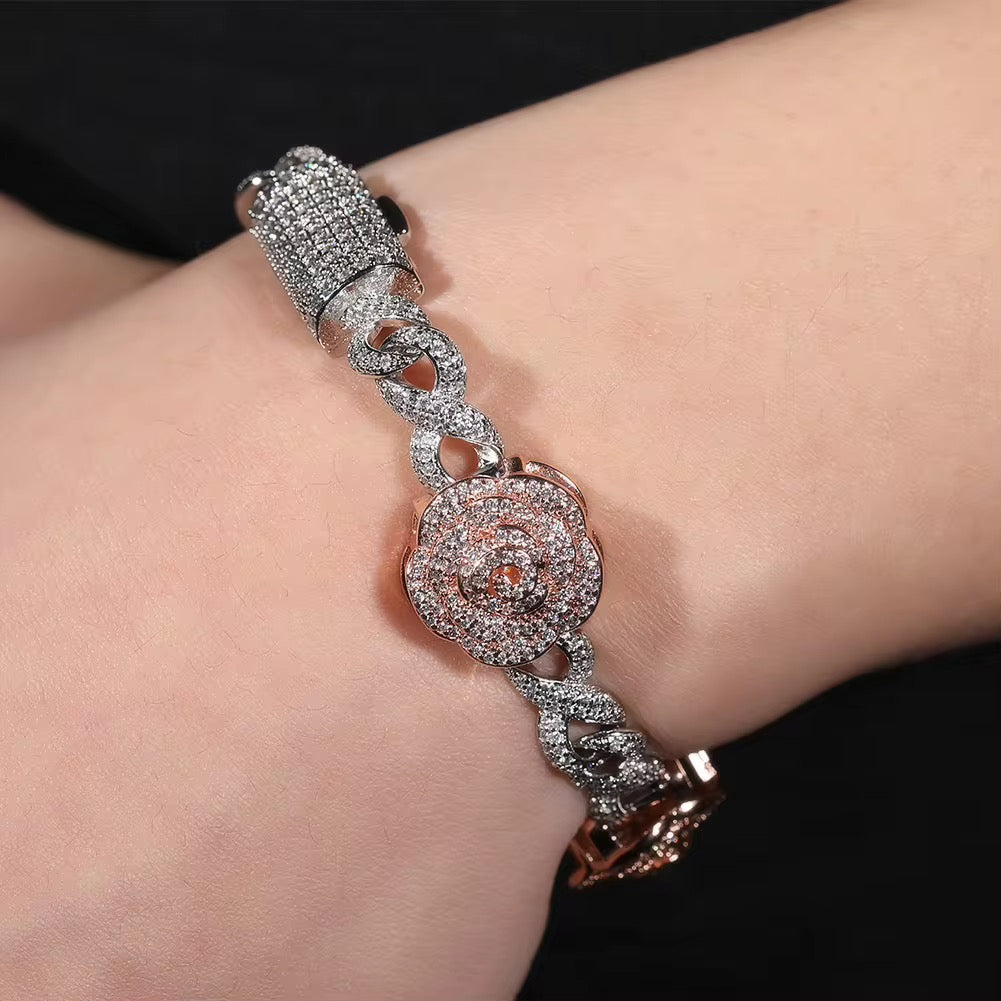 Infinity Flower Bracelet