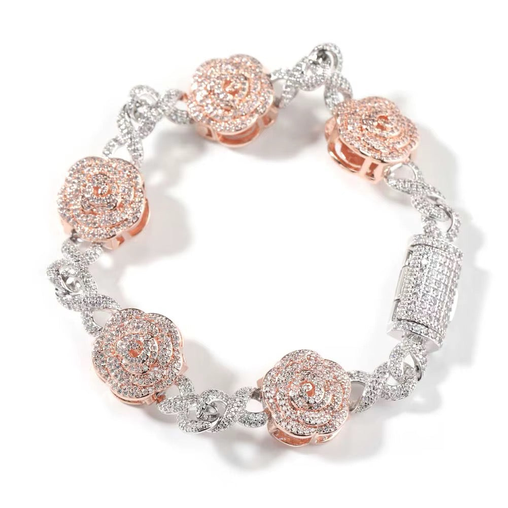 Infinity Flower Bracelet