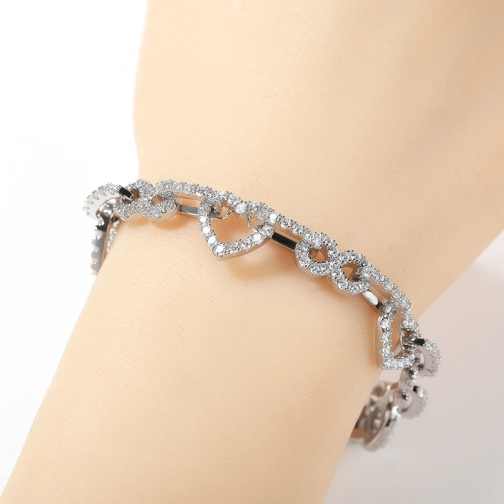 Infinity Heart Bracelet