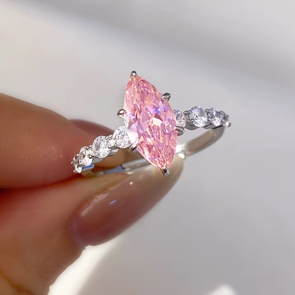 Icy Marquise-Cut Ring