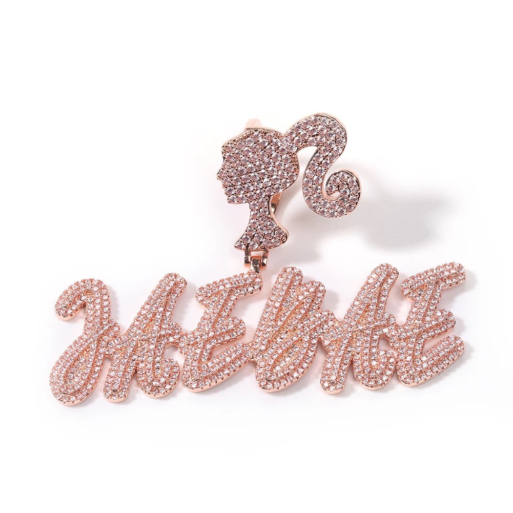 Custom Icy Barbie Tennis Necklace