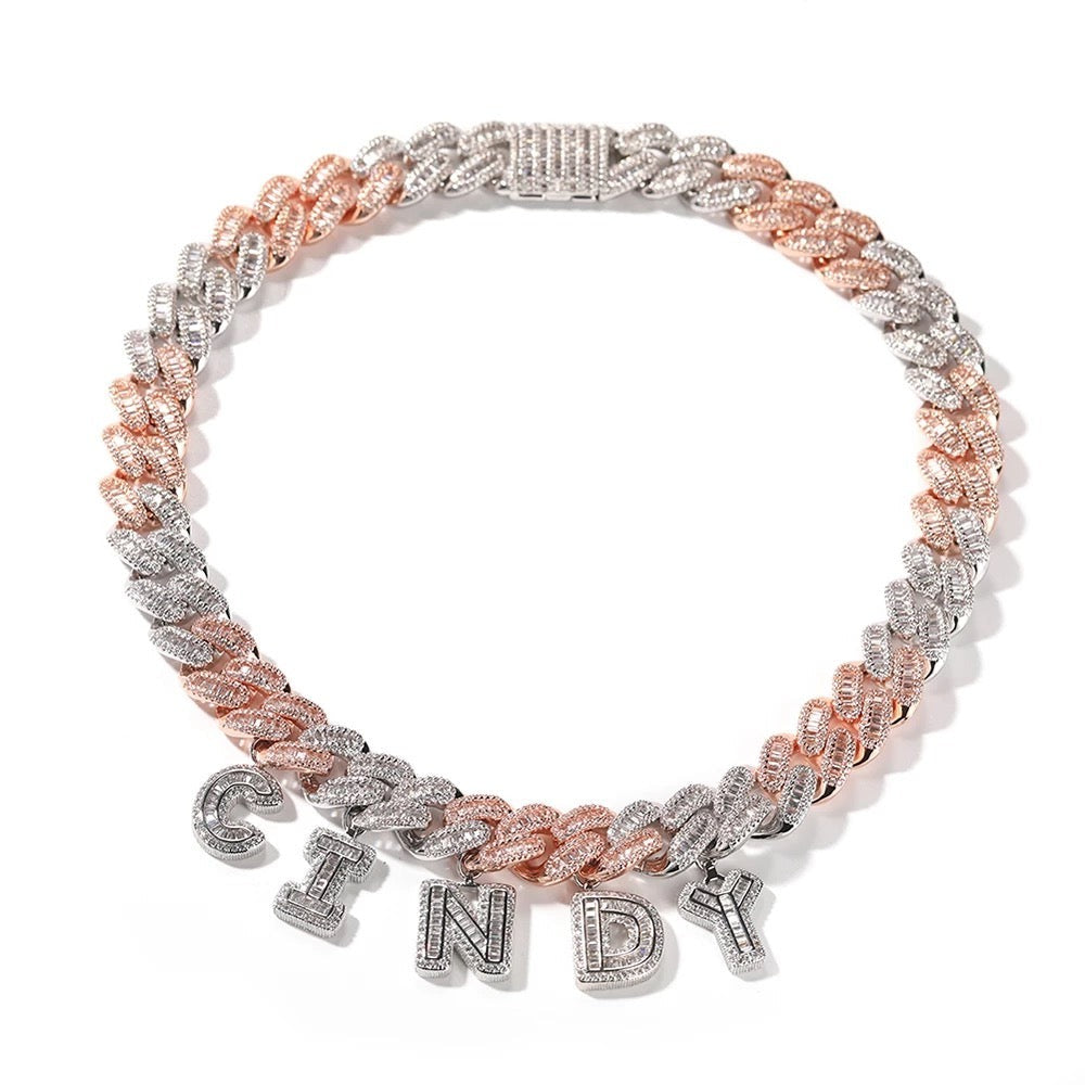 Miami Baguette Cuban Necklace |14mm