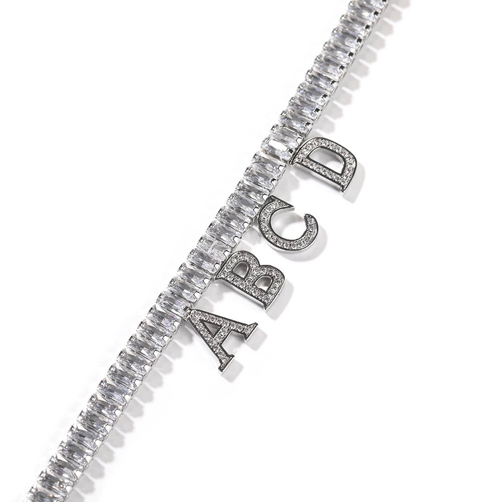 Custom Name Tennis Anklet