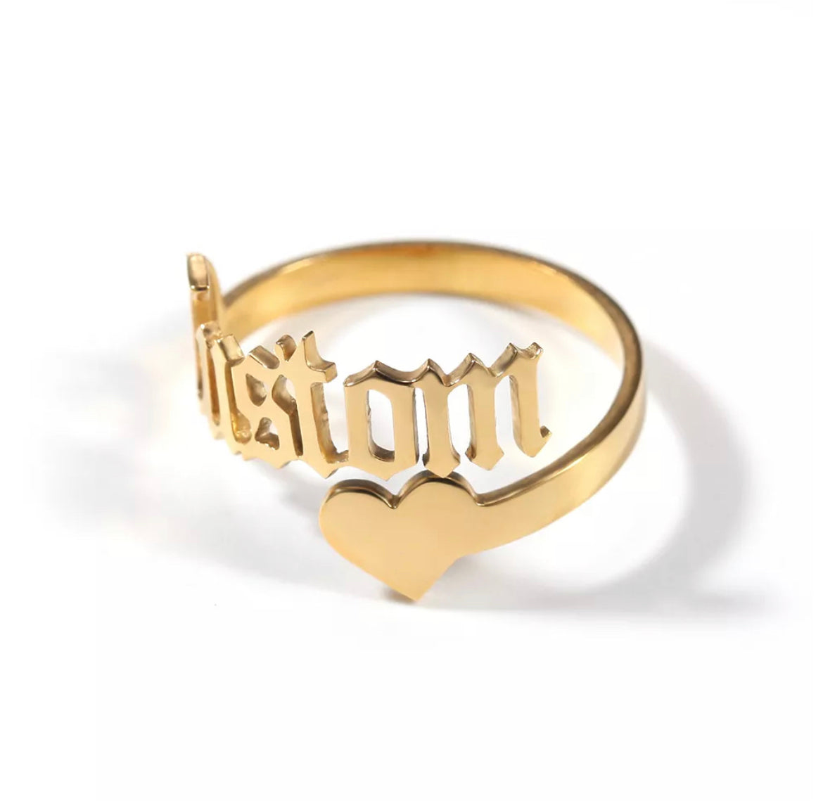 Custom Name Ring