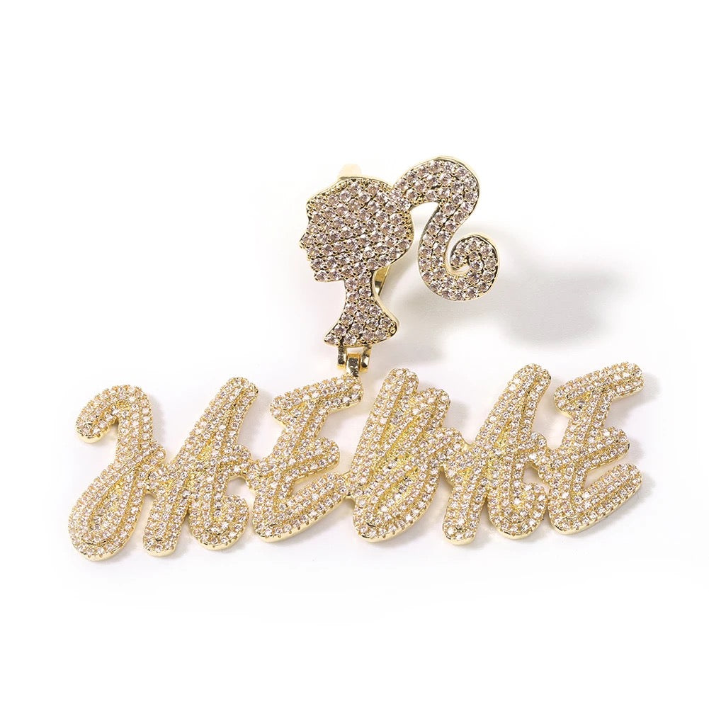 Custom Barbie Rope Chain Necklace