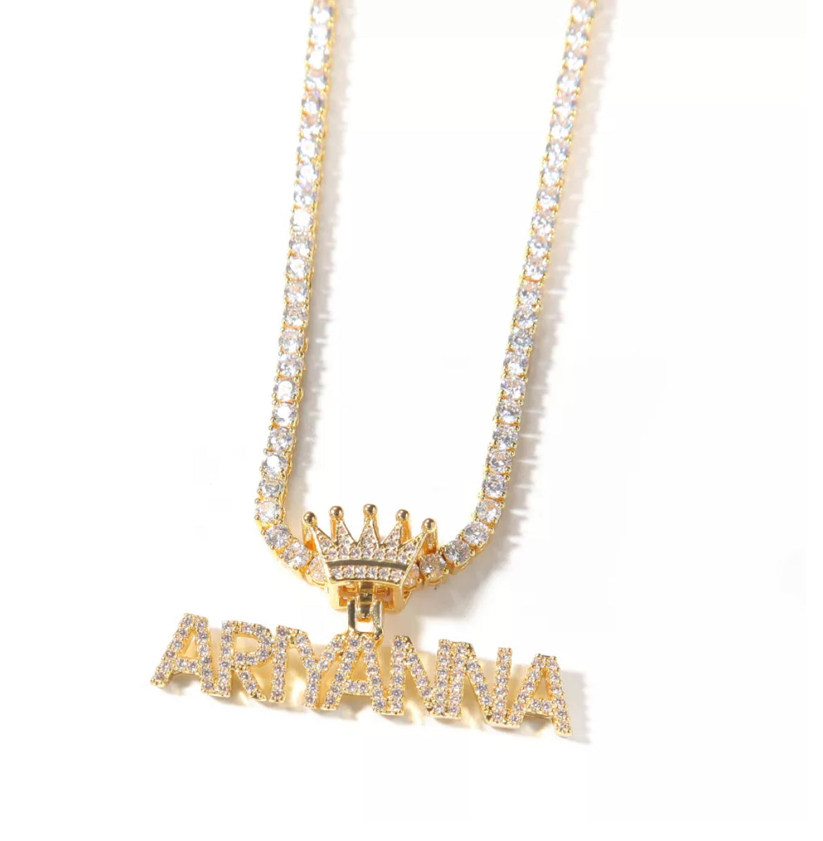 Custom Mini Crown Necklace