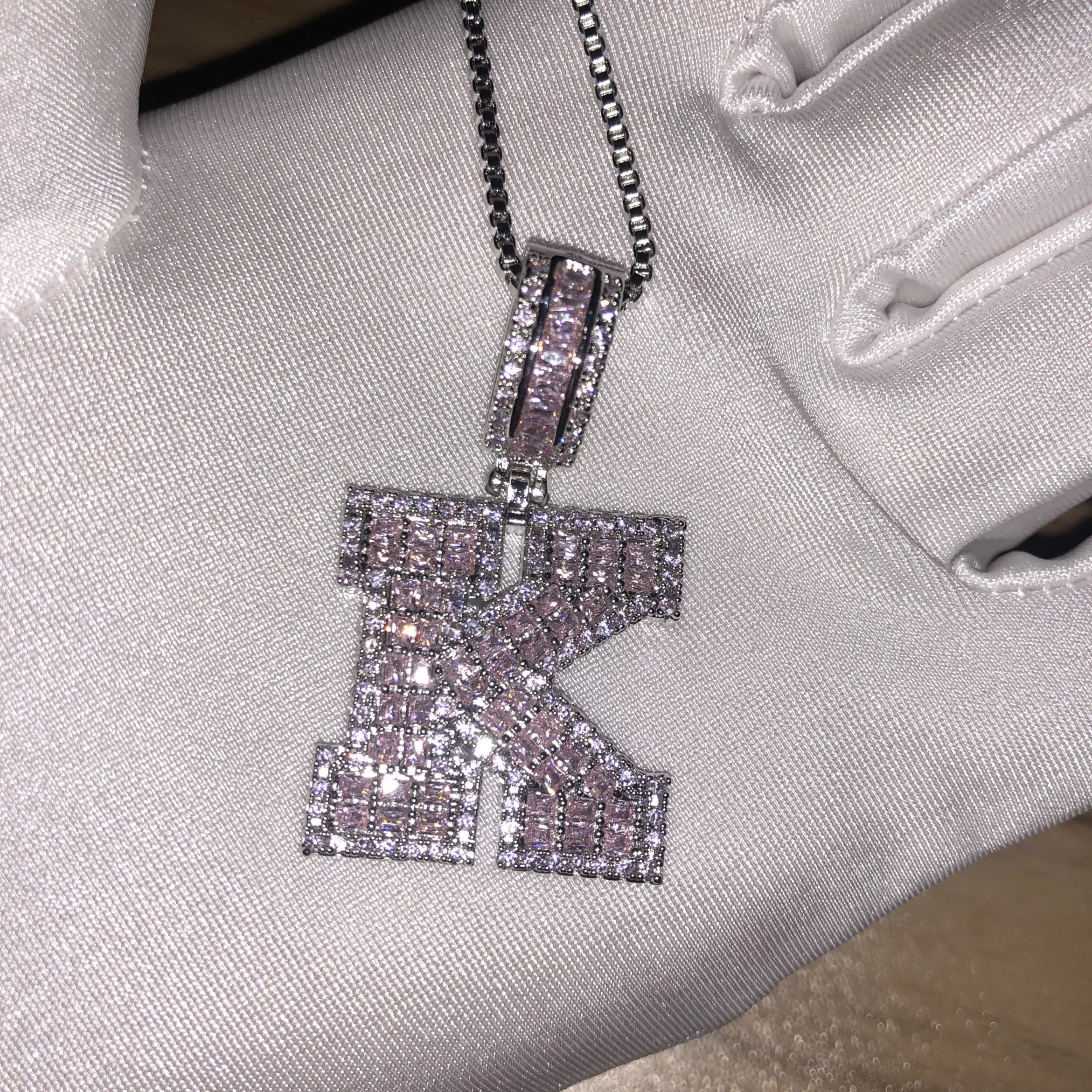 Custom Varsity Initial Necklace