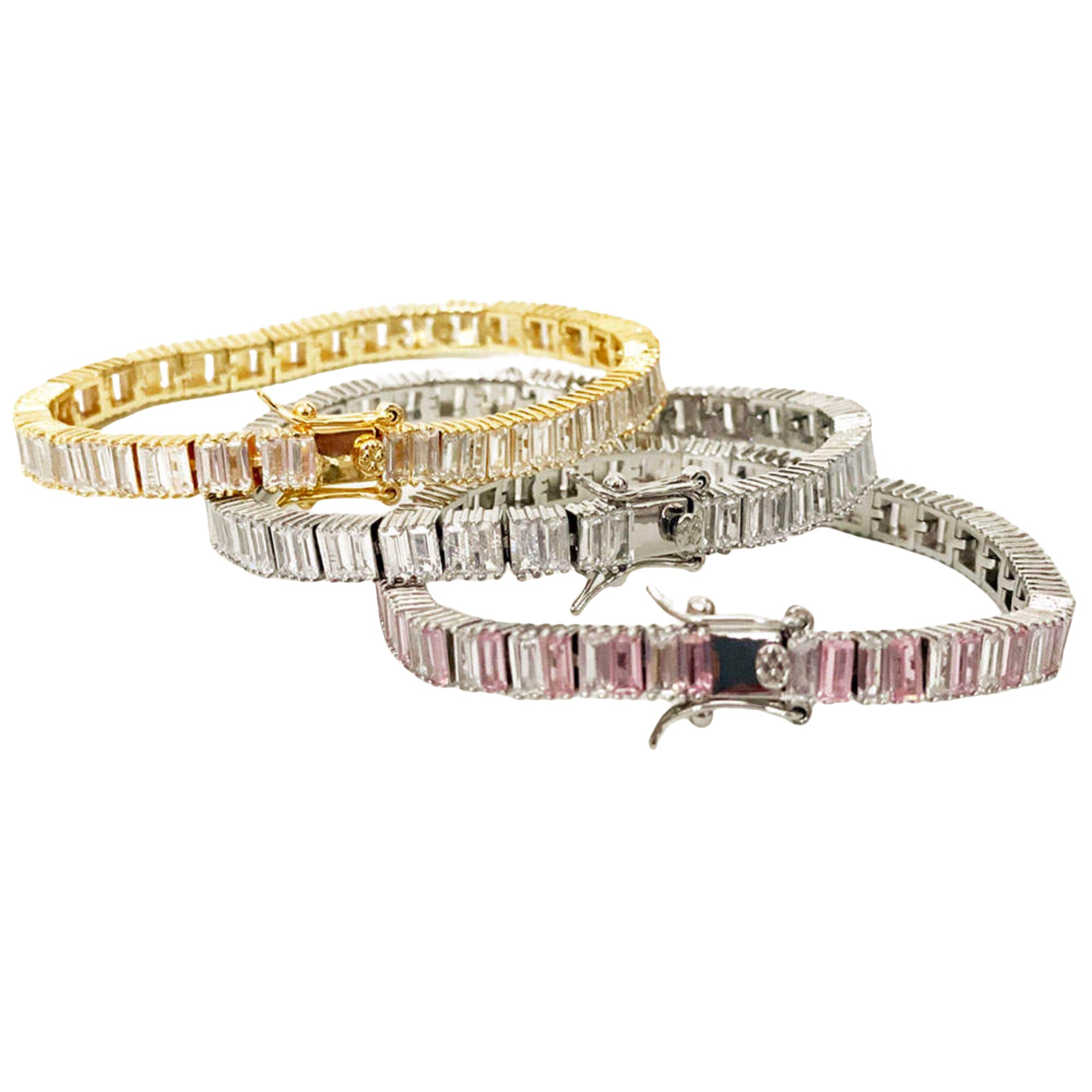 Baguette Tennis Bracelet