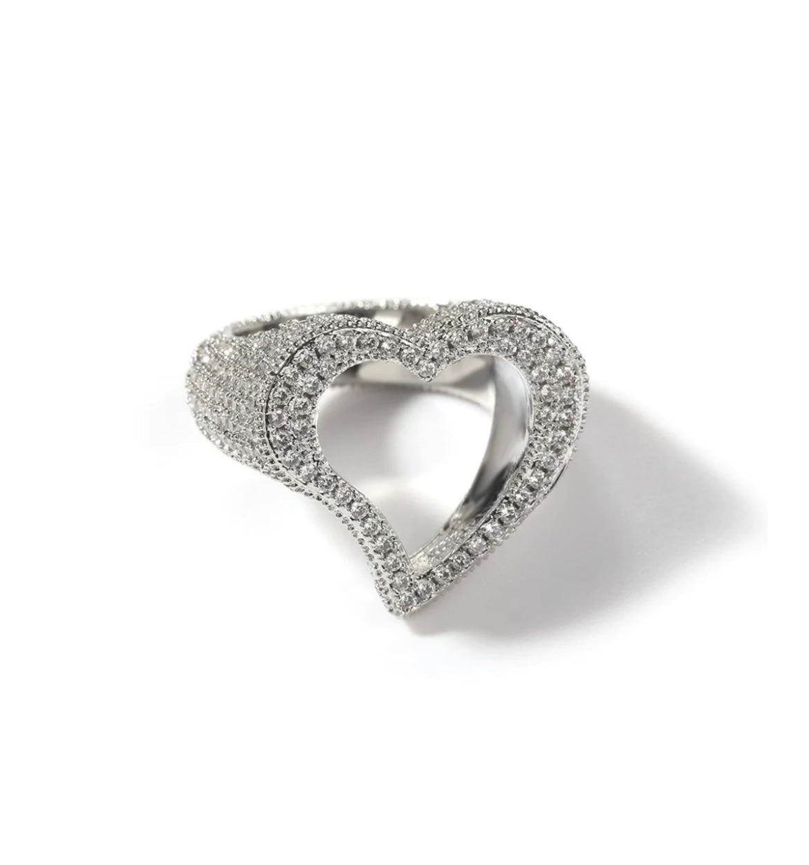 Heart Swirl Ring