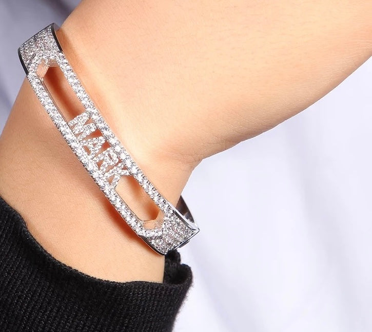 Sliding Name Bracelet