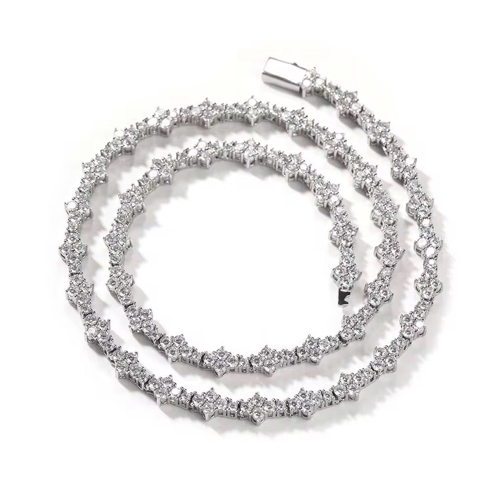 Icy Blossom Tennis Choker