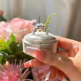 Icy Hearts Babe Ring