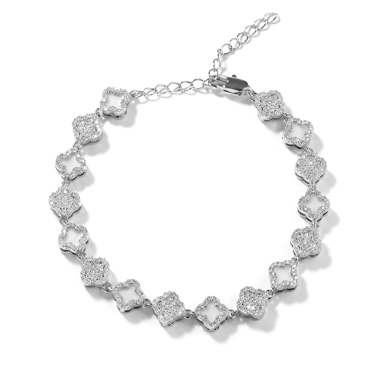Icy Clover Bracelet
