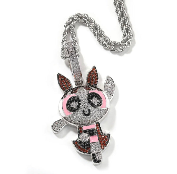 Power Puff Necklace