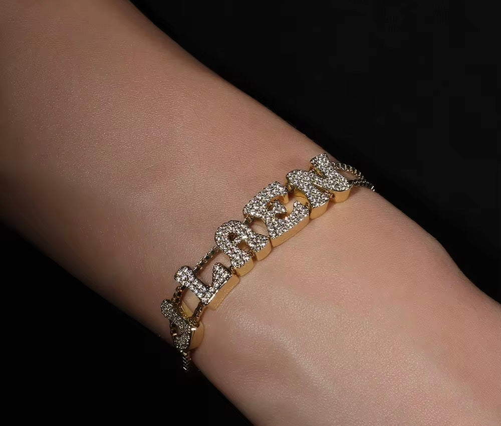 Custom Box Chain Bracelet