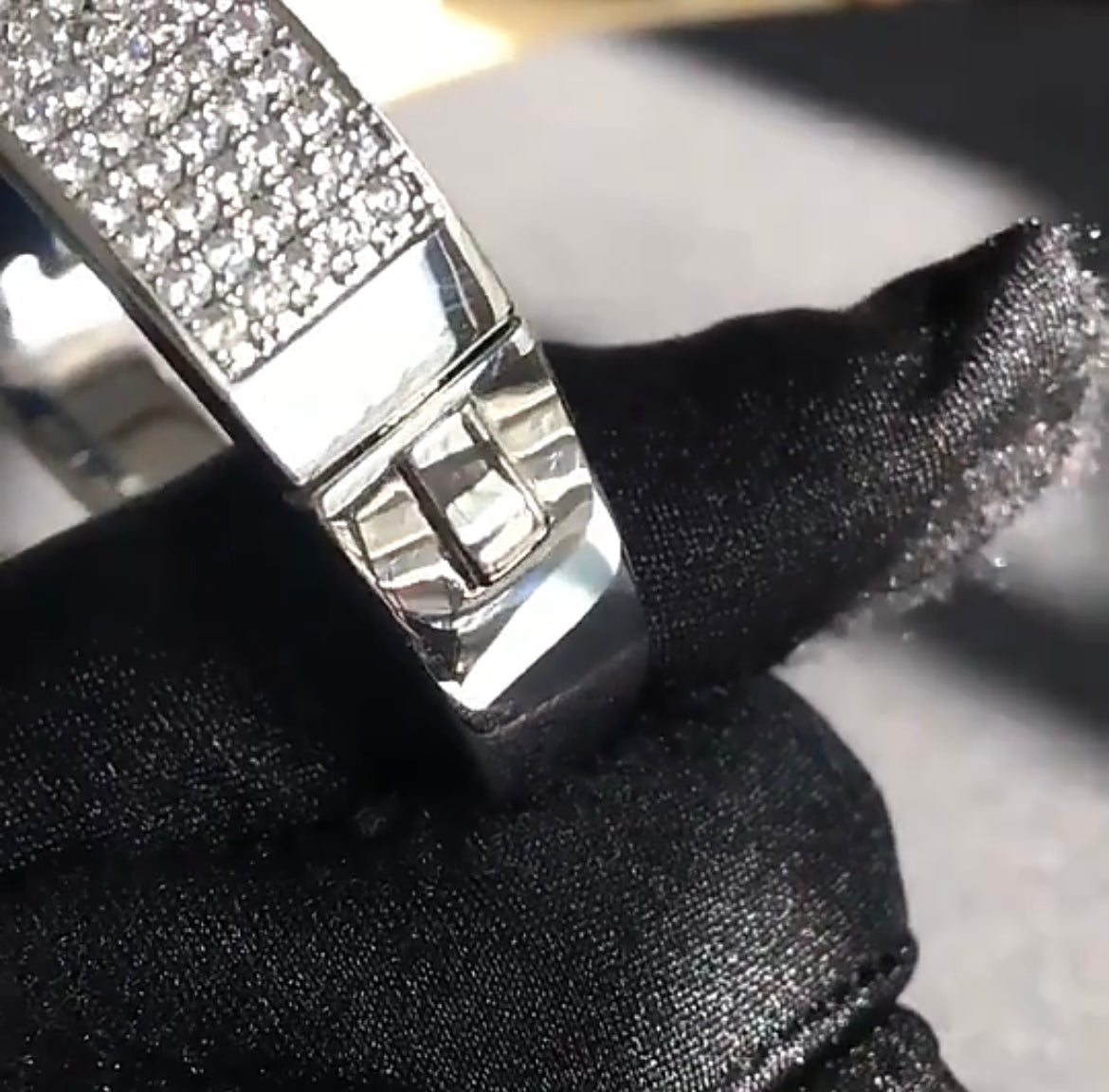 Thick Custom Name Bangle