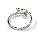 Icy Cuban Heart Bangle