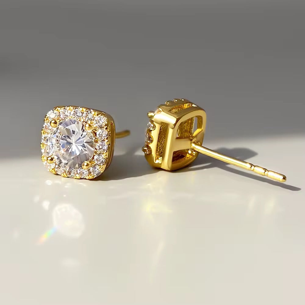 Glamour Square Studs