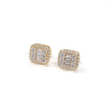 Icy Baguette Studs