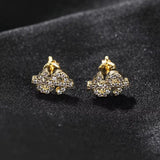 Icy Rich Girl Studs