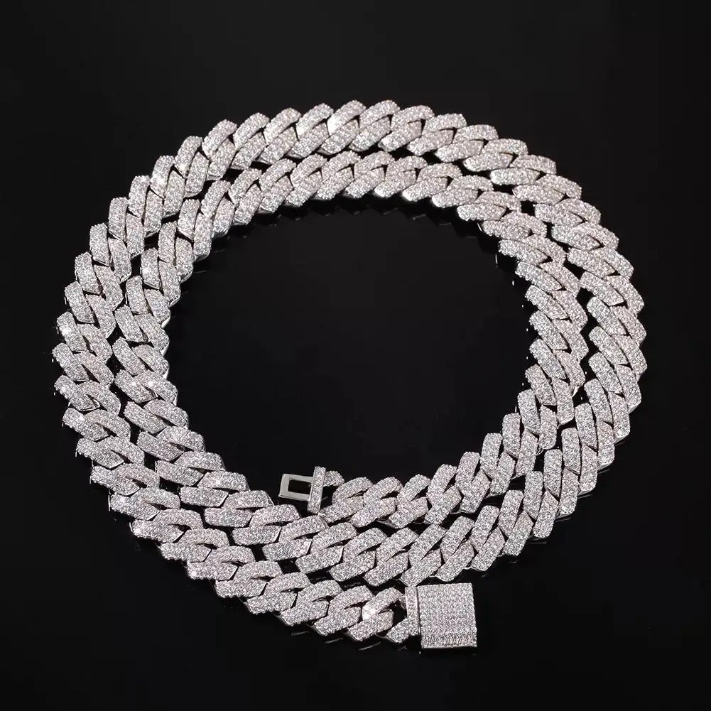 Miami Glitz Cuban Necklace| 13MM