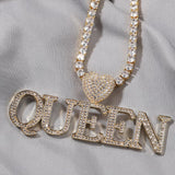 Thick Heart Custom Chain