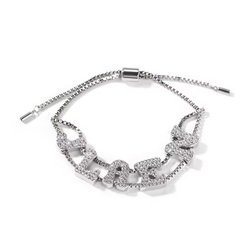 Custom Box Chain Bracelet