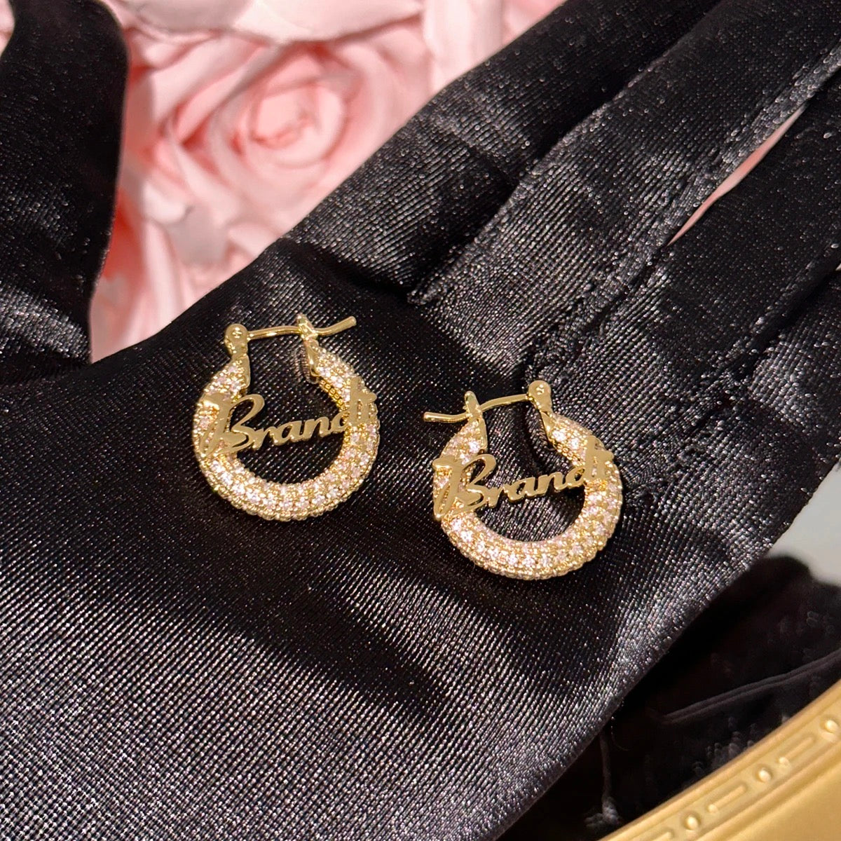 Icy Custom Hoop Earrings