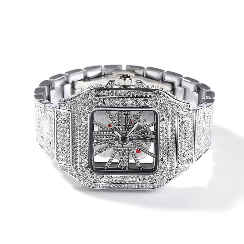 Icy Hollow Square Watch