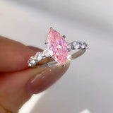 Icy Marquise-Cut Ring