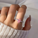 Icy Marquise-Cut Ring