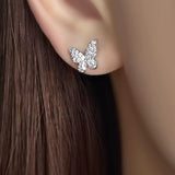 Icy Butterfly Earrings