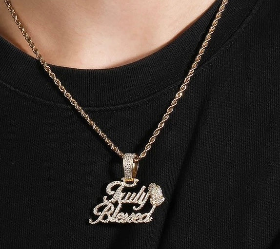 July Blessed Pendant Necklace