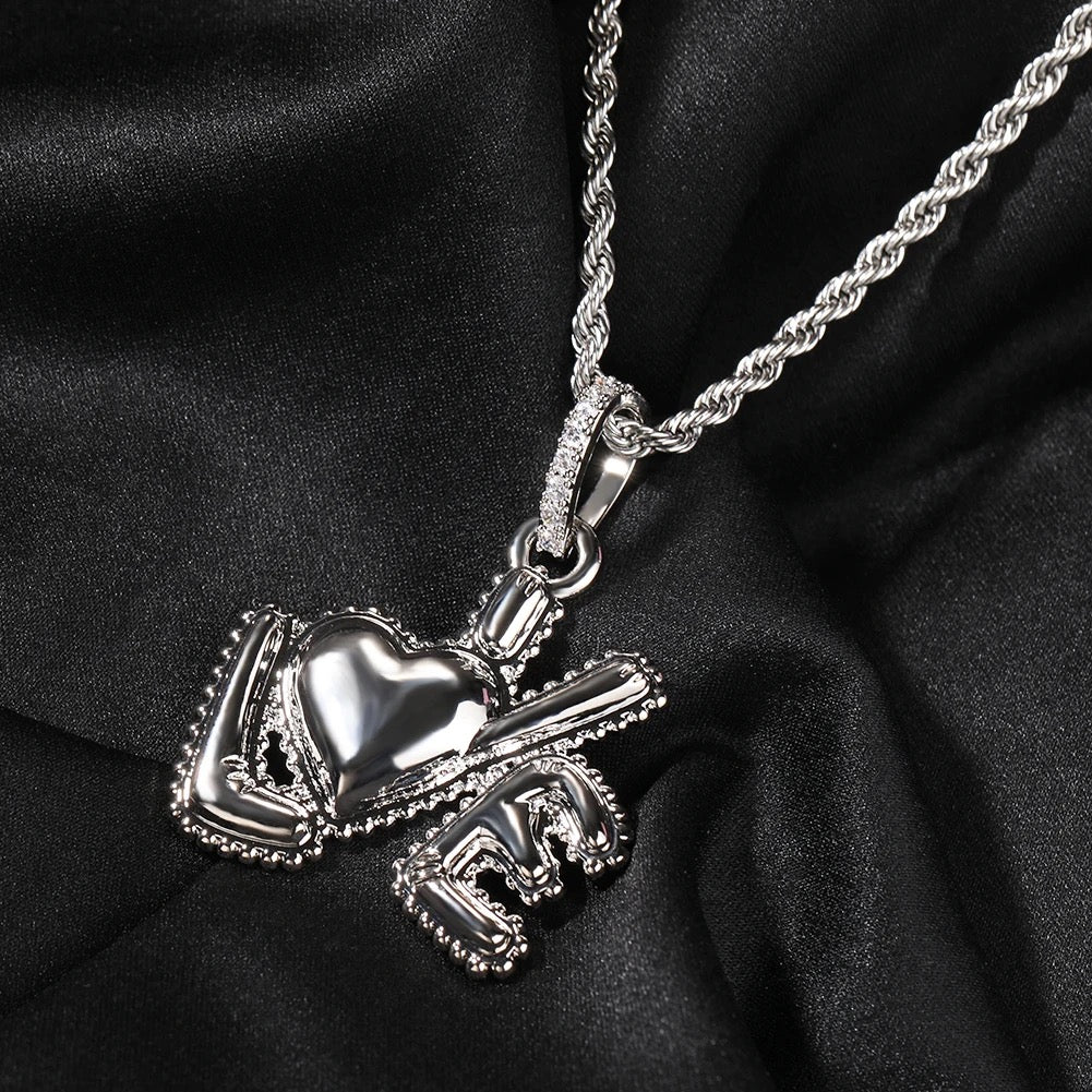 Love Heart Pendant Necklace