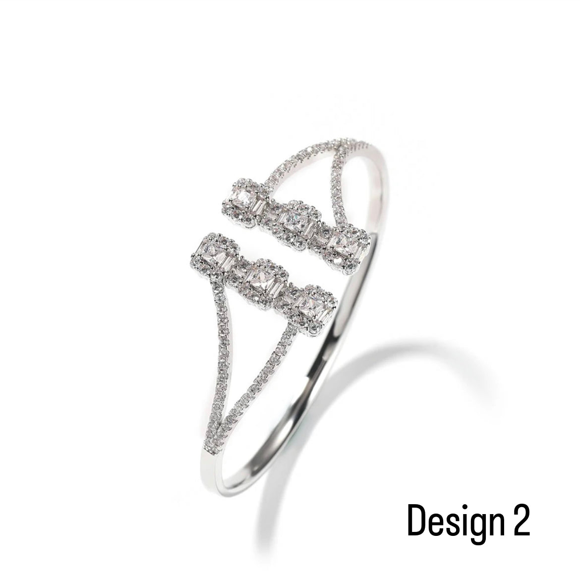 Dreamy Square Charm Bangle