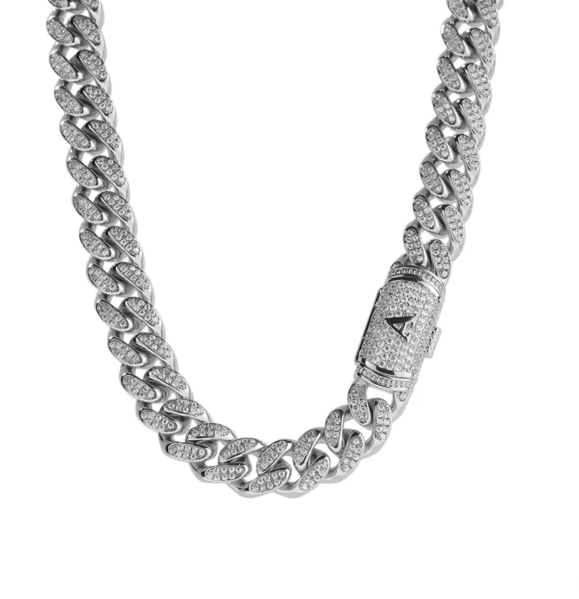 Custom Initial Cuban Necklace