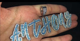 Two Tone Custom Name Chain