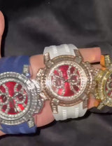 Baguette Icy Square Watch (Pre-Order)