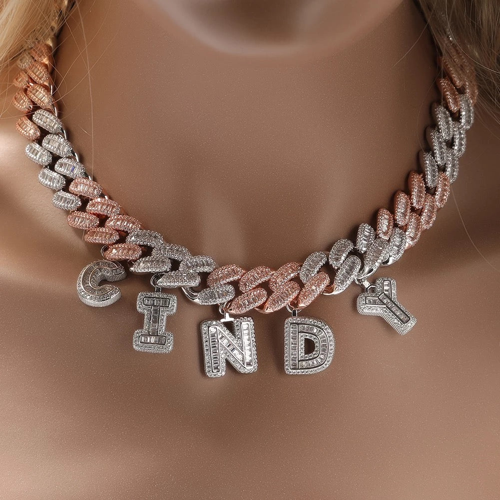 Miami Baguette Cuban Necklace |14mm