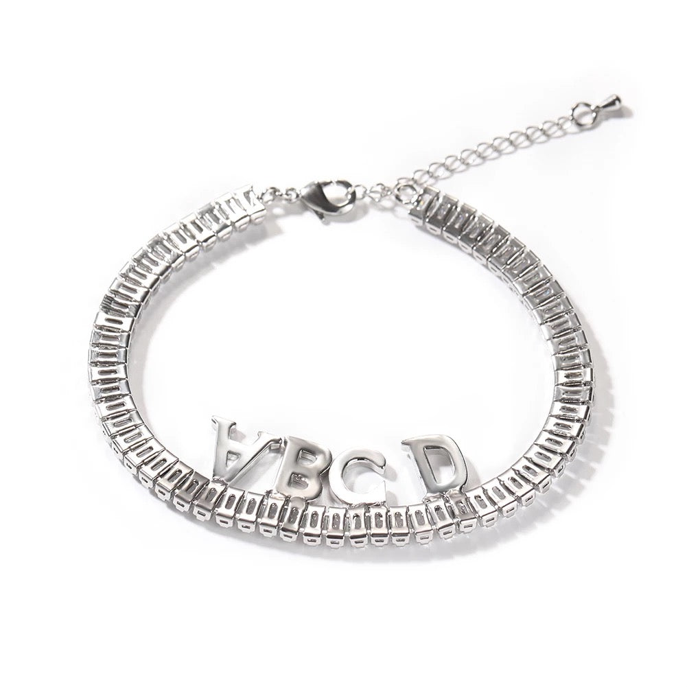 Custom Name Tennis Anklet