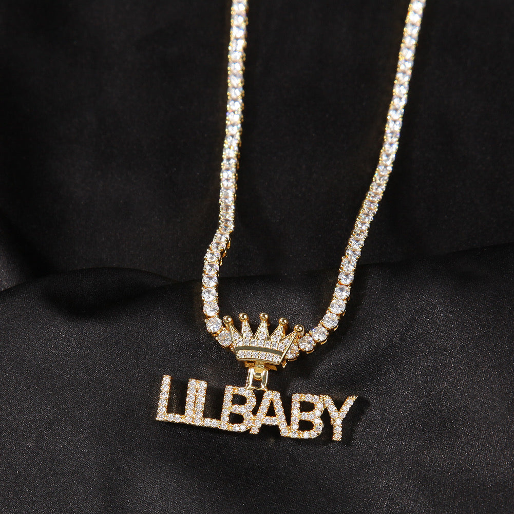 Custom Mini Crown Necklace