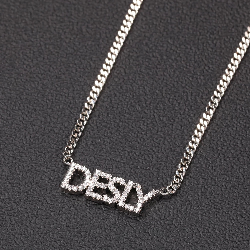 Custom Icy Name Necklace