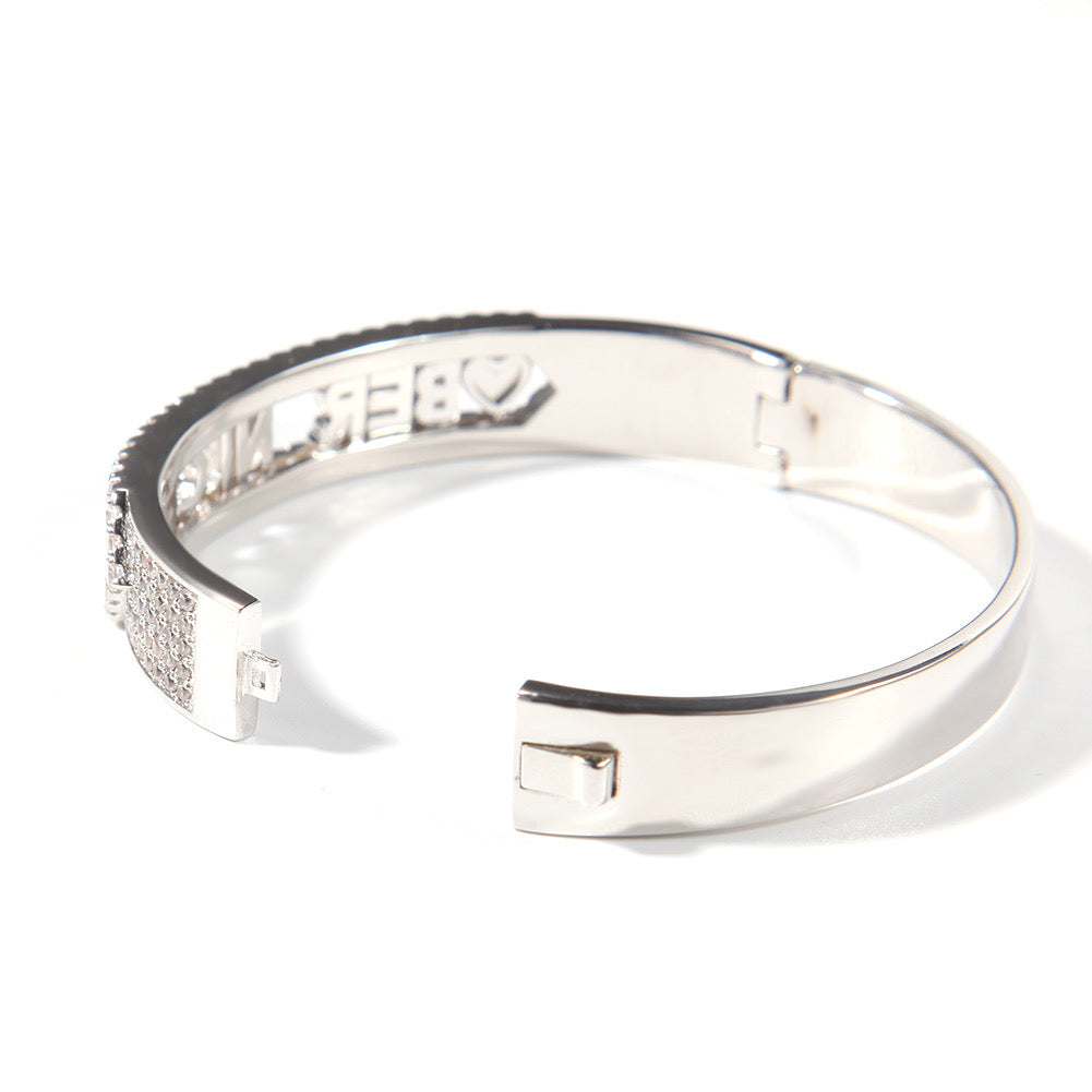 Thick Custom Name Bangle