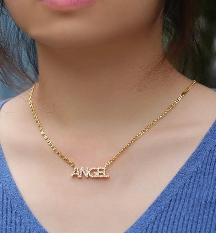 Custom Icy Name Necklace