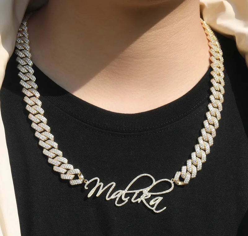 Miami Cuban Name Necklace (13mm)